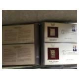 GOLDEN REPLICAS OF THE U.S. PRESIDENTS STAMPS GOLDEN REPLICAS OF THE U.S. PRESIDENTS STAMPS