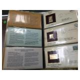 ALBUM OF GOLDEN REPLICAS OF U.S. STAMPS ALBUM OF GOLDEN REPLICAS OF U.S. STAMPS
