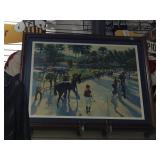 KENTUCKY DERBY LITHOGRAPH PENCIL SIGNED & KENTUCKY DERBY LITHOGRAPH PENCIL SIGNED &