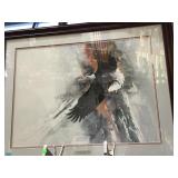 FRAMED "WINGED VICTORY" LITHO BY MORTON E. SOLBERG