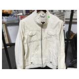 JOUJOU WHITE LEATHER JACKET