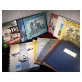STACK OF BOOKS ON LOCOMOTIVES, TRAINS STACK OF BOOKS ON LOCOMOTIVES, TRAINS