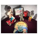 TUB OF VINTAGE TOYS, BIG BOY,TIN TOYS & MORE