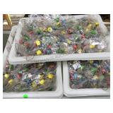 3 TUBS OF 'ANGRY BIRD' CELL PHONE CHARMS 3 TUBS OF 'ANGRY BIRD' CELL PHONE CHARMS
