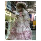 2000 'RUSTIC' PORCELAIN VICTORIAN DOLL , NUMBERED 2000 'RUSTIC' PORCELAIN VICTORIAN DOLL , NUMBERED