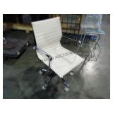 WHITE DESK CASTOR CHAIRS 12 X THE MONEY WHITE DESK CASTOR CHAIRS 12 X THE MONEY