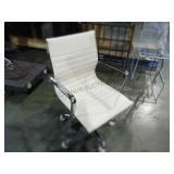 WHITE DESK CASTOR CHAIRS 12 X THE MONEY WHITE DESK CASTOR CHAIRS 12 X THE MONEY