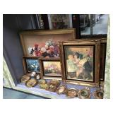 SHELF OF FRAMED WALL ART SHELF OF FRAMED WALL ART