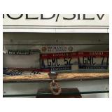VINTAGE WOOD SCALE & IDAHO LICENSE PLATES VINTAGE WOOD SCALE & IDAHO LICENSE PLATES