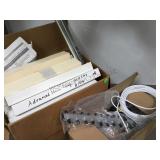 BOX OF STROBE LIGHT BULBS & MORE BOX OF STROBE LIGHT BULBS & MORE