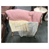 BRASS BLANKET RACK BRASS BLANKET RACK