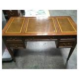 'SLIGII' LEATHER INLAY DESK 'SLIGII' LEATHER INLAY DESK