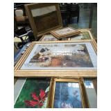 TOP SHELF, SHELF LOT OF WAALL ART TOP SHELF, SHELF LOT OF WAALL ART