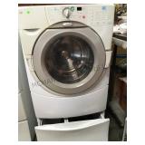 WHIRLPOOL DUET HT WASHER WITH RISER WHIRLPOOL DUET HT WASHER WITH RISER