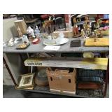 COMPLETE TABLE, ASSORTED DECORATIONS, HOUSEHOLD