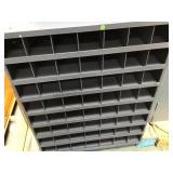 METAL DIVIDED STORAGE SHELF, 2XMONEY