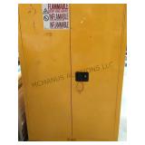 YELLOW HEAVY DUTY INDUSTRIAL ACID CABINET