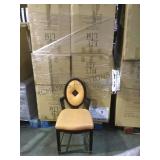 BLACK/MANGO/ BRASS FOOTED CHAIRS, 16XMONEY BLACK/MANGO/ BRASS FOOTED CHAIRS, 16XMONEY