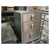 STAINLESS STEEL UNDER TABLE DRAWERS