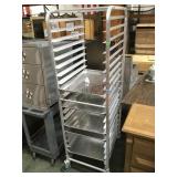 ALUMINUM COOLING RACK WITH TRAYS