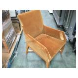 MOHAIR ARM CHAIRS, 4XMONEY