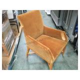 MOHAIR ARM CHAIRS, 4XMONEY