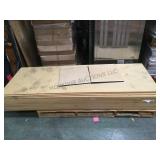 PALLET LOT OF WOOD SHELVES, 3