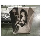 BOTTOM SHELF, BETTY PAIGE PRINTS, 20X30, 2XMONEY BOTTOM SHELF, BETTY PAIGE PRINTS, 20X30, 2XMONEY