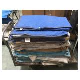 STACK OF PACKING BLANKETS STACK OF PACKING BLANKETS