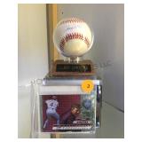 LENNY DYKSTRA AUTOGRAPHED BASEBALL & COA LENNY DYKSTRA AUTOGRAPHED BASEBALL & COA