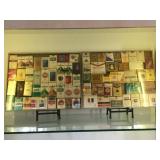 2 CIGARETTE DISPLAYS WITH VINTAGE CIGARETTES 2 CIGARETTE DISPLAYS WITH VINTAGE CIGARETTES