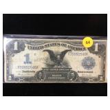 1899 $1 BLACK EAGLE SILVER CERTIFICATE 1899 $1 BLACK EAGLE SILVER CERTIFICATE