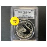 2010 PCGS PR69DCAM CANADA $15 SILVER COIN 2010 PCGS PR69DCAM CANADA $15 SILVER COIN