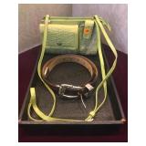 BRIGHTON SHOULDER BAG & BRIGHTON BELT BRIGHTON SHOULDER BAG & BRIGHTON BELT
