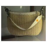 BRIGHTON WOVEN HAND BAG BRIGHTON WOVEN HAND BAG