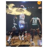 RARE WALT FRAZIER KNICKS AUTOGRAPHED 8X10 PHOTO RARE WALT FRAZIER KNICKS AUTOGRAPHED 8X10 PHOTO
