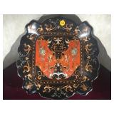 ANTIQUE HAND PAINTED , TRANSFER PORELAIN PIECE ANTIQUE HAND PAINTED , TRANSFER PORELAIN PIECE
