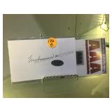 MUHAMMAD ALI SIGNED INDEX CARD MUHAMMAD ALI SIGNED INDEX CARD