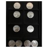 AMERICAN EAGLE SILVER DOLLARS, 10X MONEY AMERICAN EAGLE SILVER DOLLARS, 10X MONEY