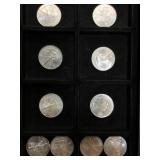 AMERICAN EAGLE SILVER DOLLARS, 10X MONEY AMERICAN EAGLE SILVER DOLLARS, 10X MONEY