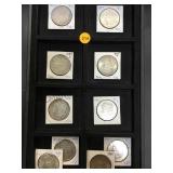 MORGAN SILVER DOLLARS, 10 X MONEY MORGAN SILVER DOLLARS, 10 X MONEY