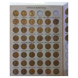 LINCOLN PENNY ALBUM, PARTIALLY FULL LINCOLN PENNY ALBUM, PARTIALLY FULL