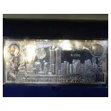 SEPTEMBER 11TH COIN-CERTIFICATE WITH CASE SEPTEMBER 11TH COIN-CERTIFICATE WITH CASE
