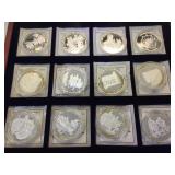 HISTORY OF AMERICA REPLICA TOKENS WITH CASE HISTORY OF AMERICA REPLICA TOKENS WITH CASE