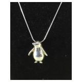STERLING TIFFANY PENQUIN NECKLACE STERLING TIFFANY PENQUIN NECKLACE