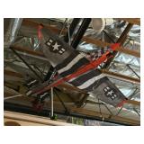 P-51 USAF PLANE NYLON KITE WITH WINDER AND BOX P-51 USAF PLANE NYLON KITE WITH WINDER AND BOX
