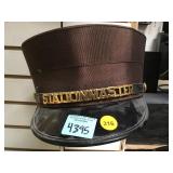 VINTAGE STATION MASTER HAT VINTAGE STATION MASTER HAT