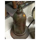 WELD-ART WELDING TANK TABLE LAMP TO BE WIRED 21' T WELD-ART WELDING TANK TABLE LAMP TO BE WIRED 21' T