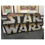 PAIR OF NEON STAR WARS SIGNS - NOT WORKING AS-IS PAIR OF NEON STAR WARS SIGNS - NOT WORKING AS-IS
