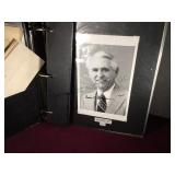 BINDER OF AUTOGRAPHED POLITICAL FIGURES BINDER OF AUTOGRAPHED POLITICAL FIGURES